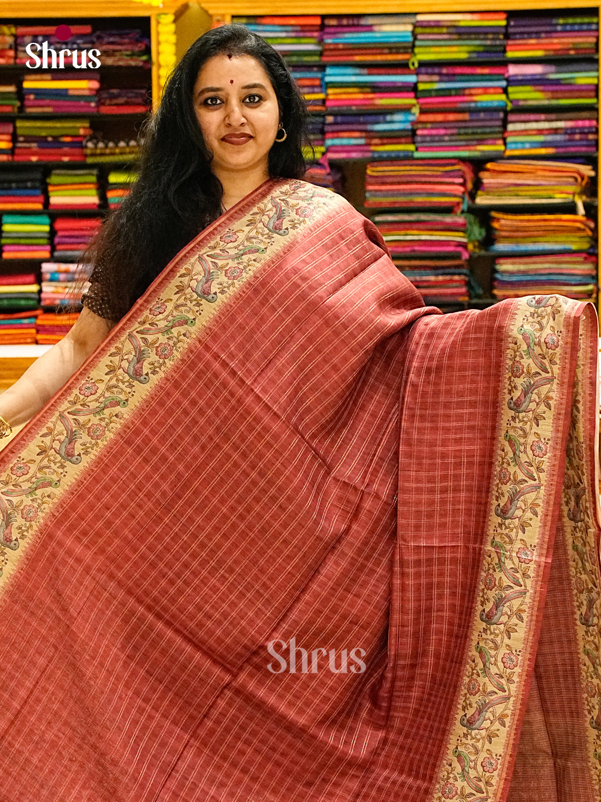 Semi Tussar Saree - EJ05159