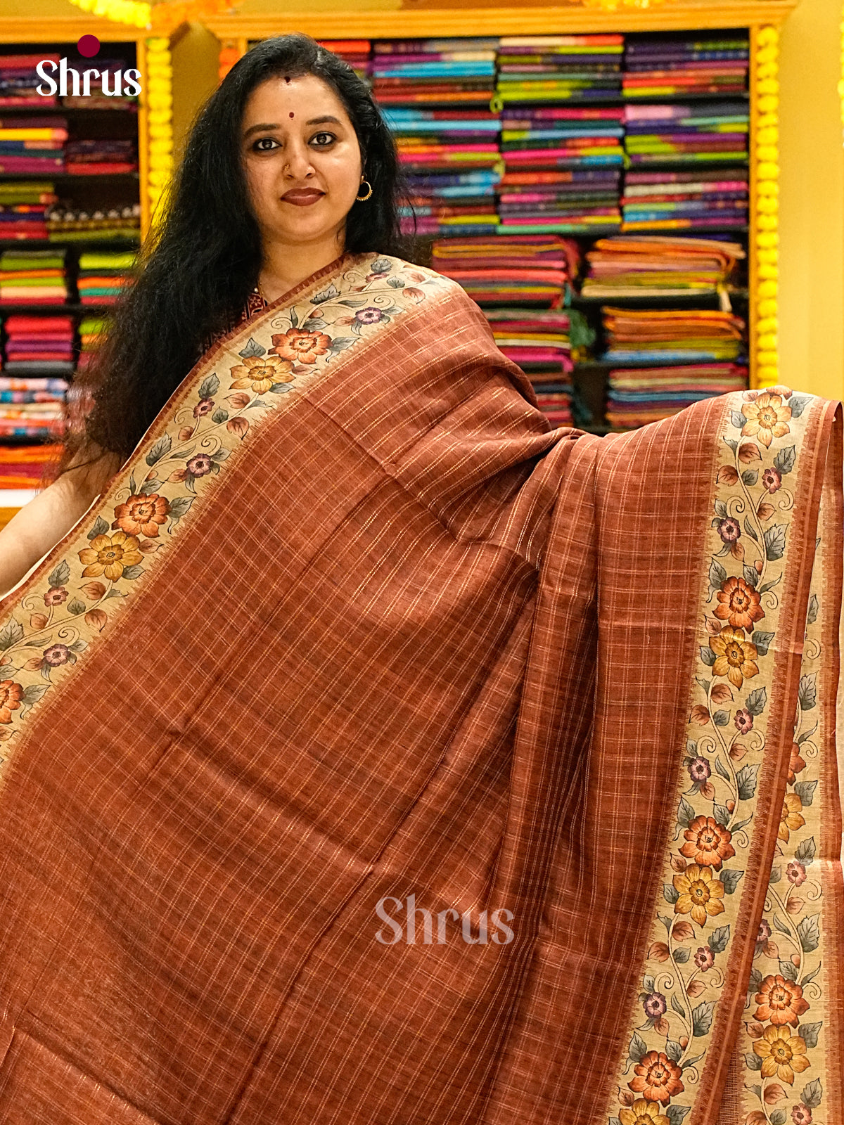 Semi Tussar Saree - EJ05160