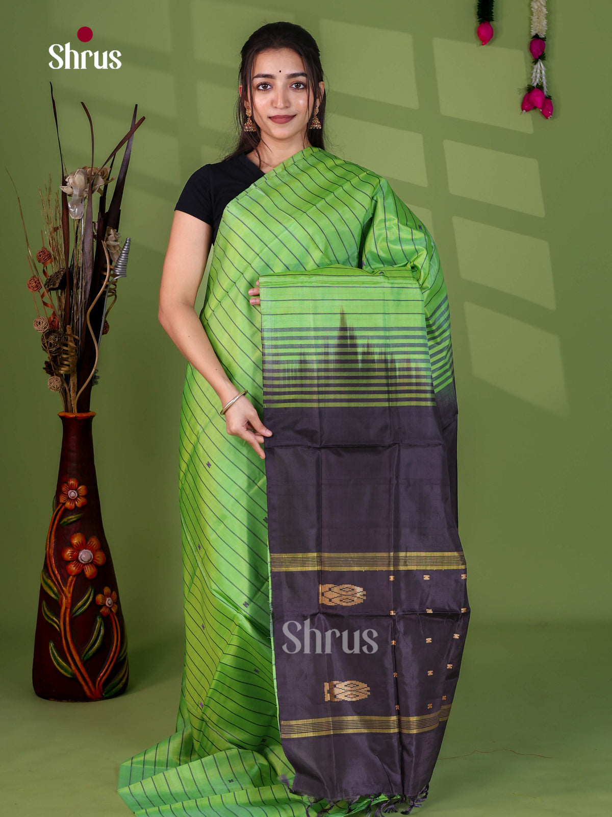 Banana Pith Saree - EJ05296