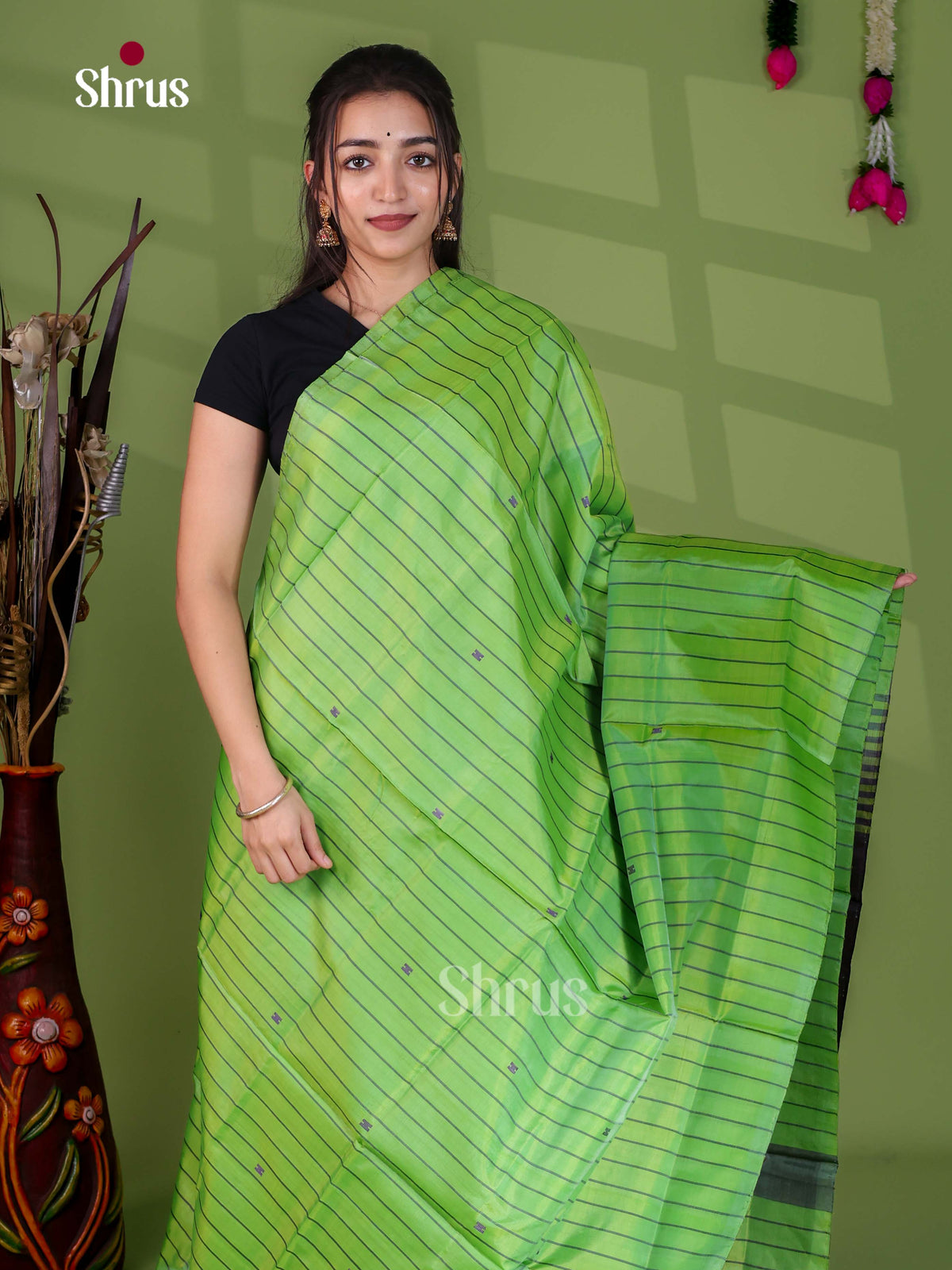 Banana Pith Saree - EJ05296
