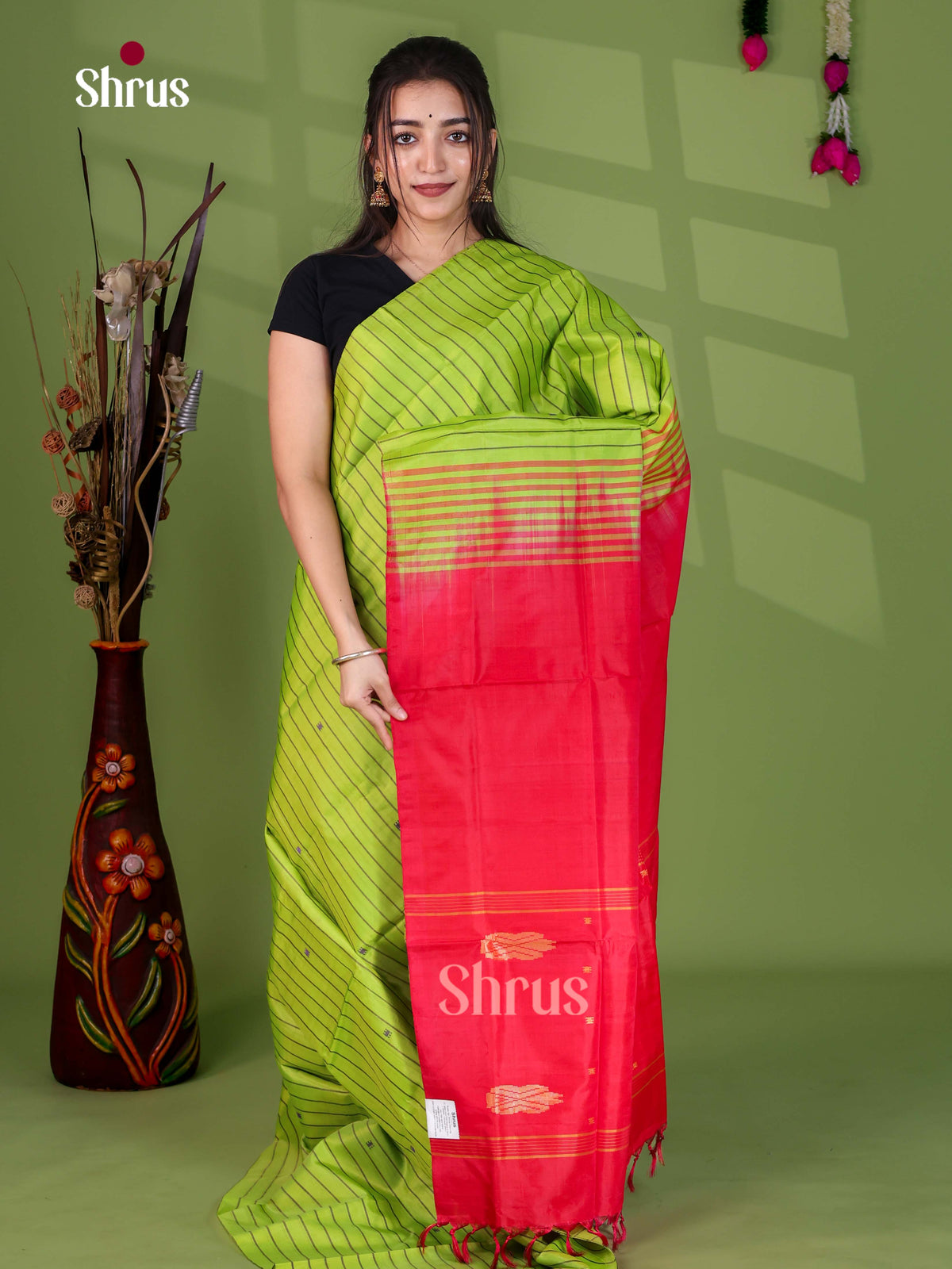Banana Pith Saree - EJ05303