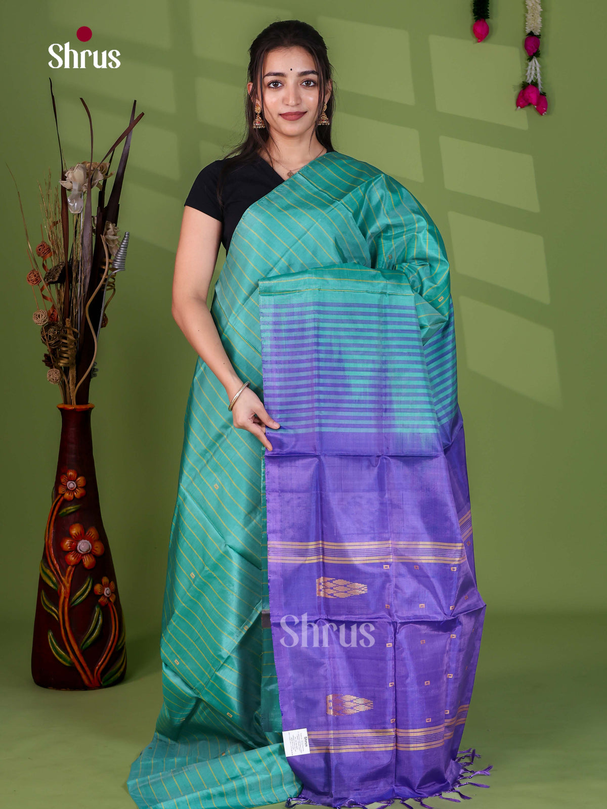 Banana Pith Saree - EJ05304