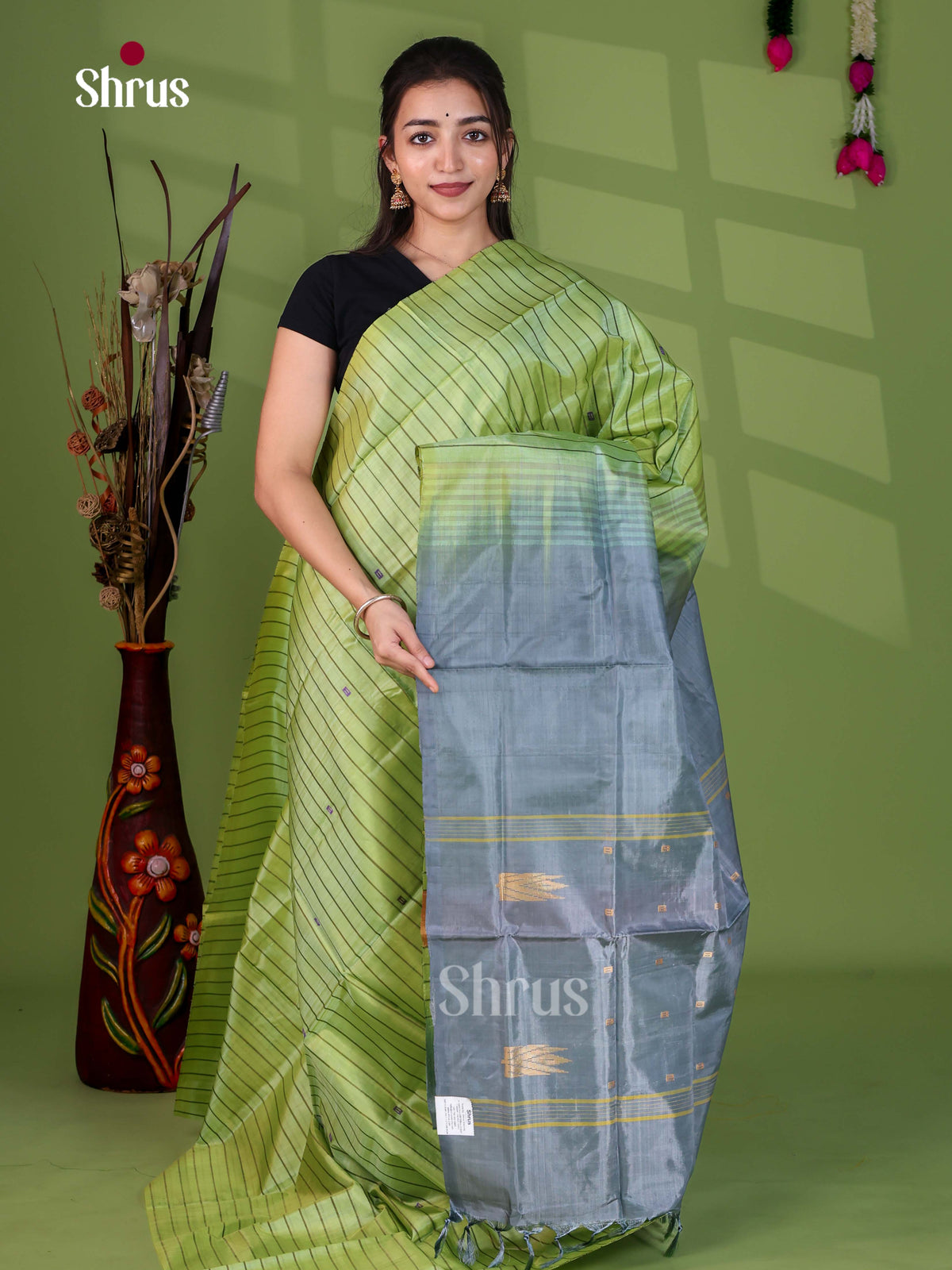 Banana Pith Saree - EJ05312