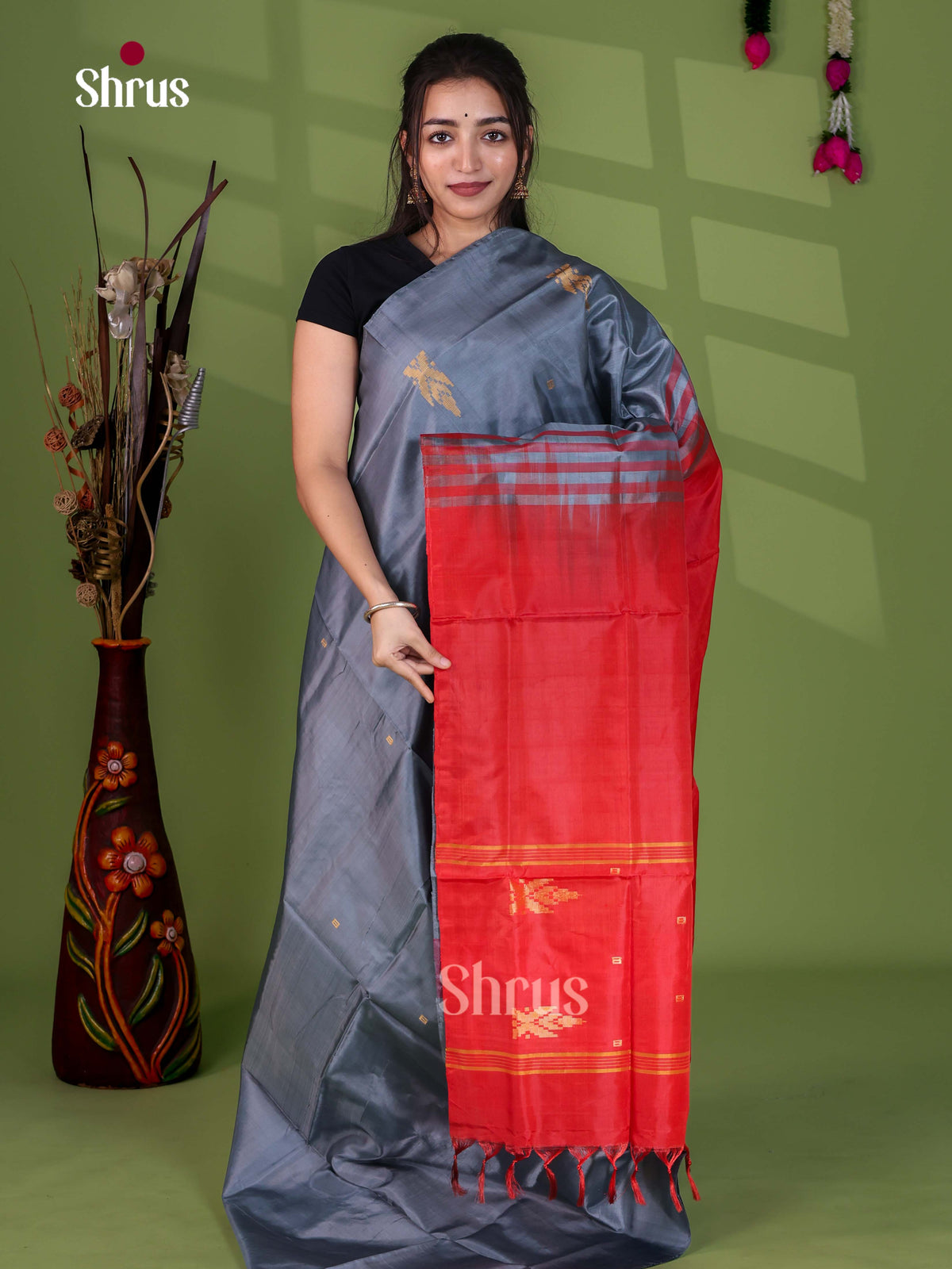Banana Pith Saree - EJ05314