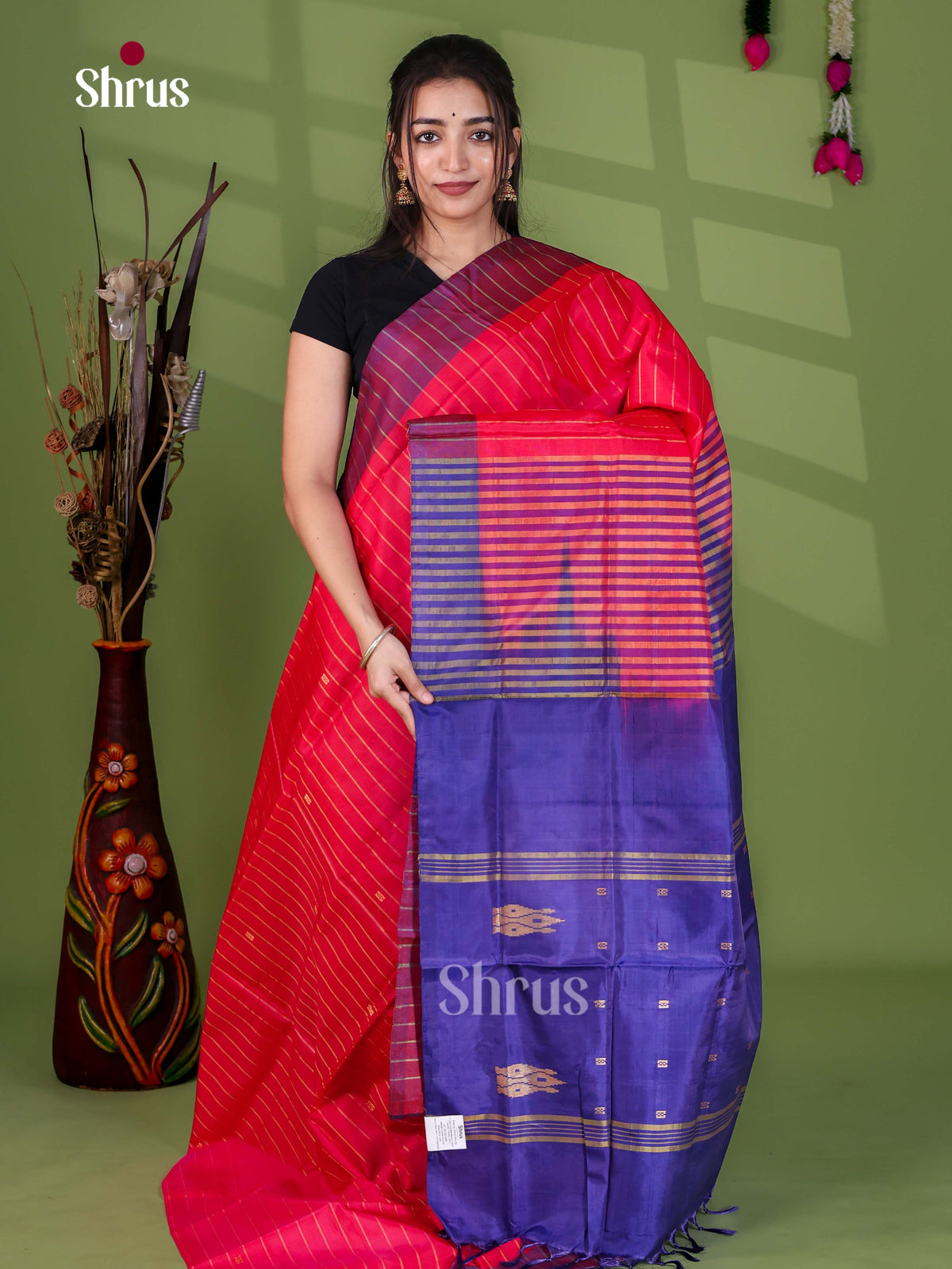 Banana Pith Saree - EJ05316