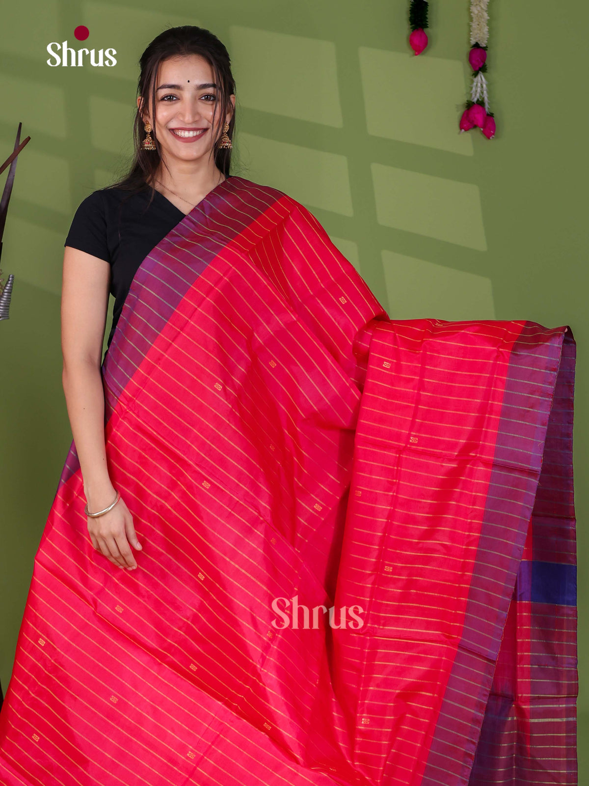 Banana Pith Saree - EJ05316