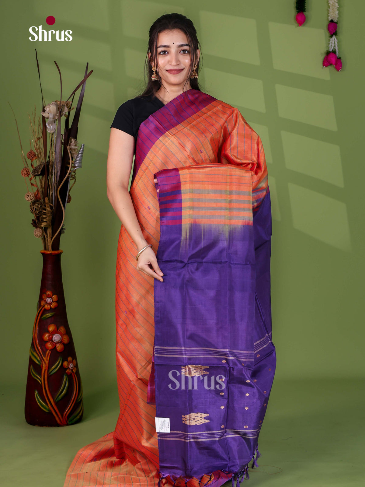 Banana Pith Saree - EJ05318