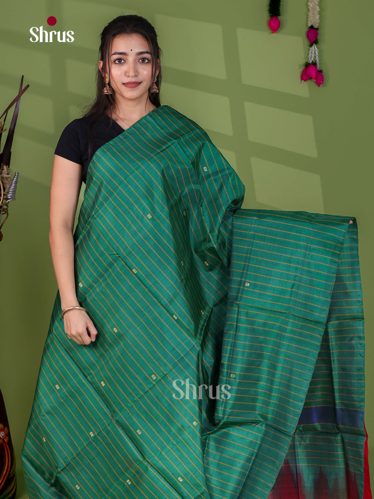 Banana Pith Saree - EJ05324