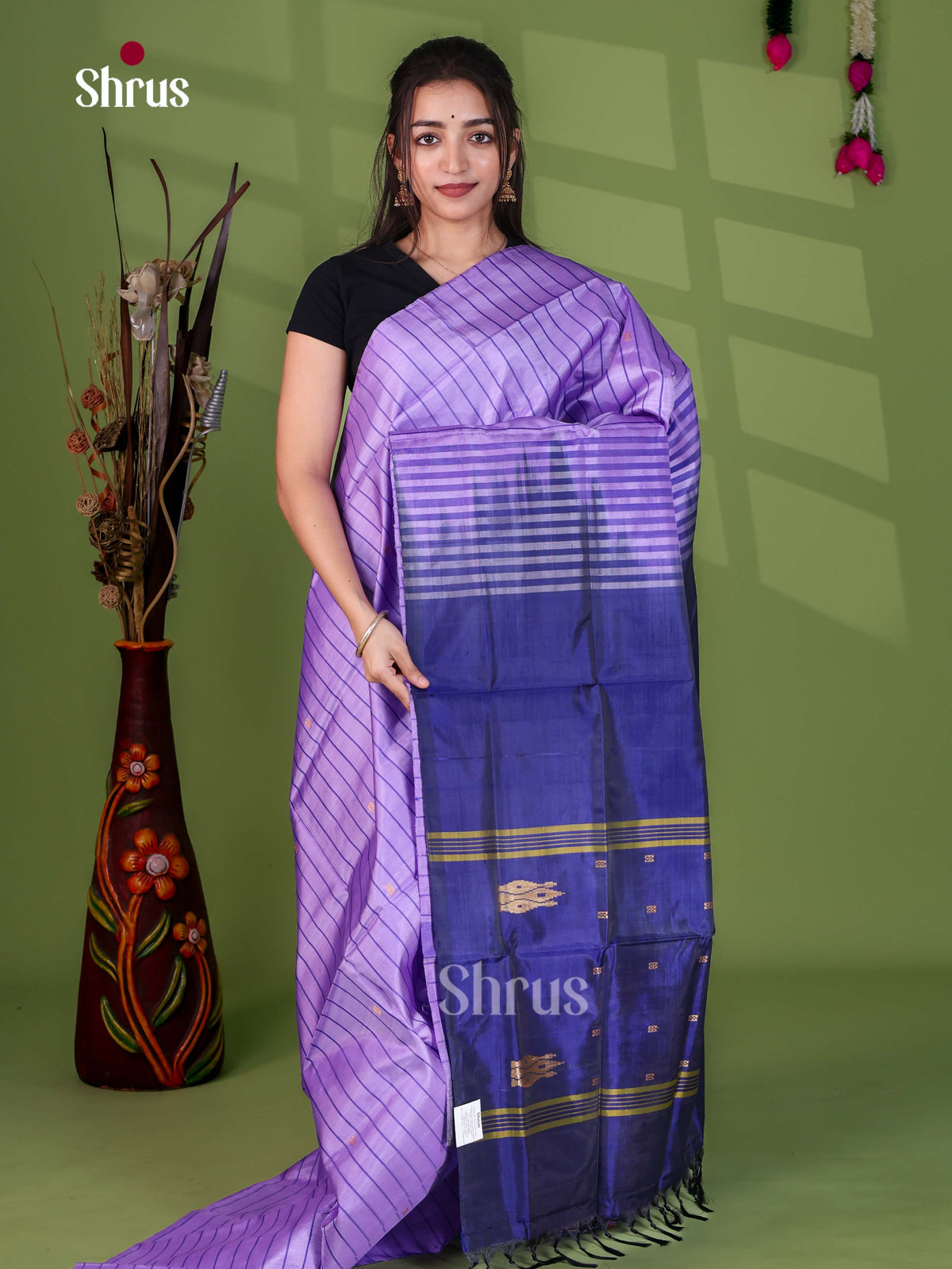 Banana Pith Saree - EJ05325