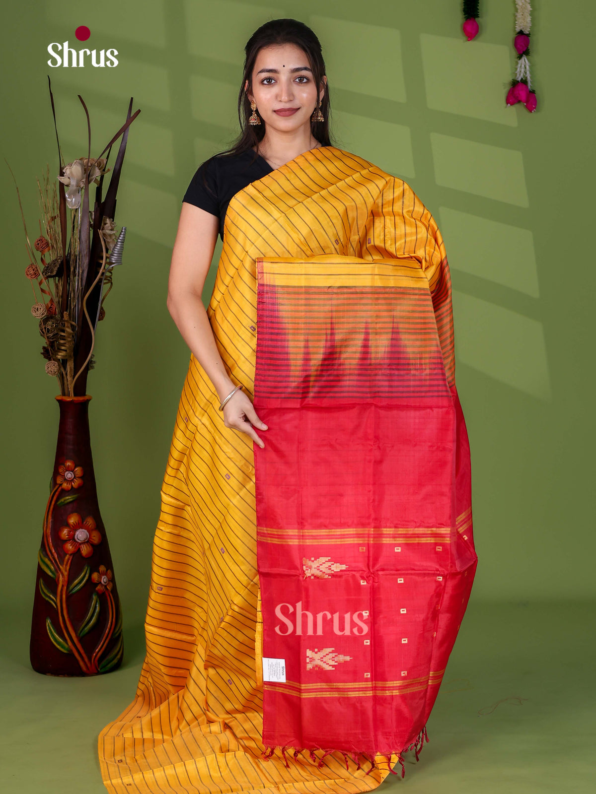 Banana Pith Saree - EJ05332