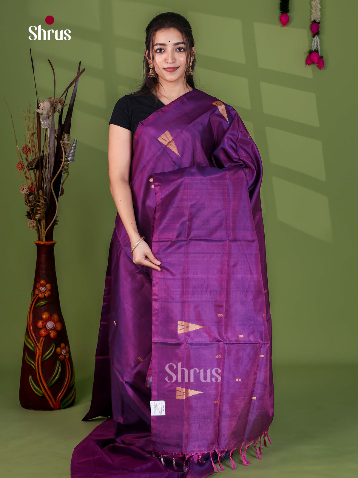 Banana Pith Saree - EJ05335