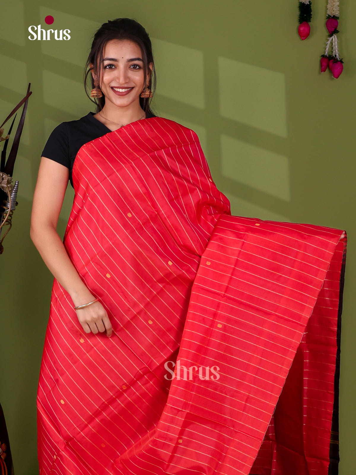 Banana Pith Saree - EJ05337