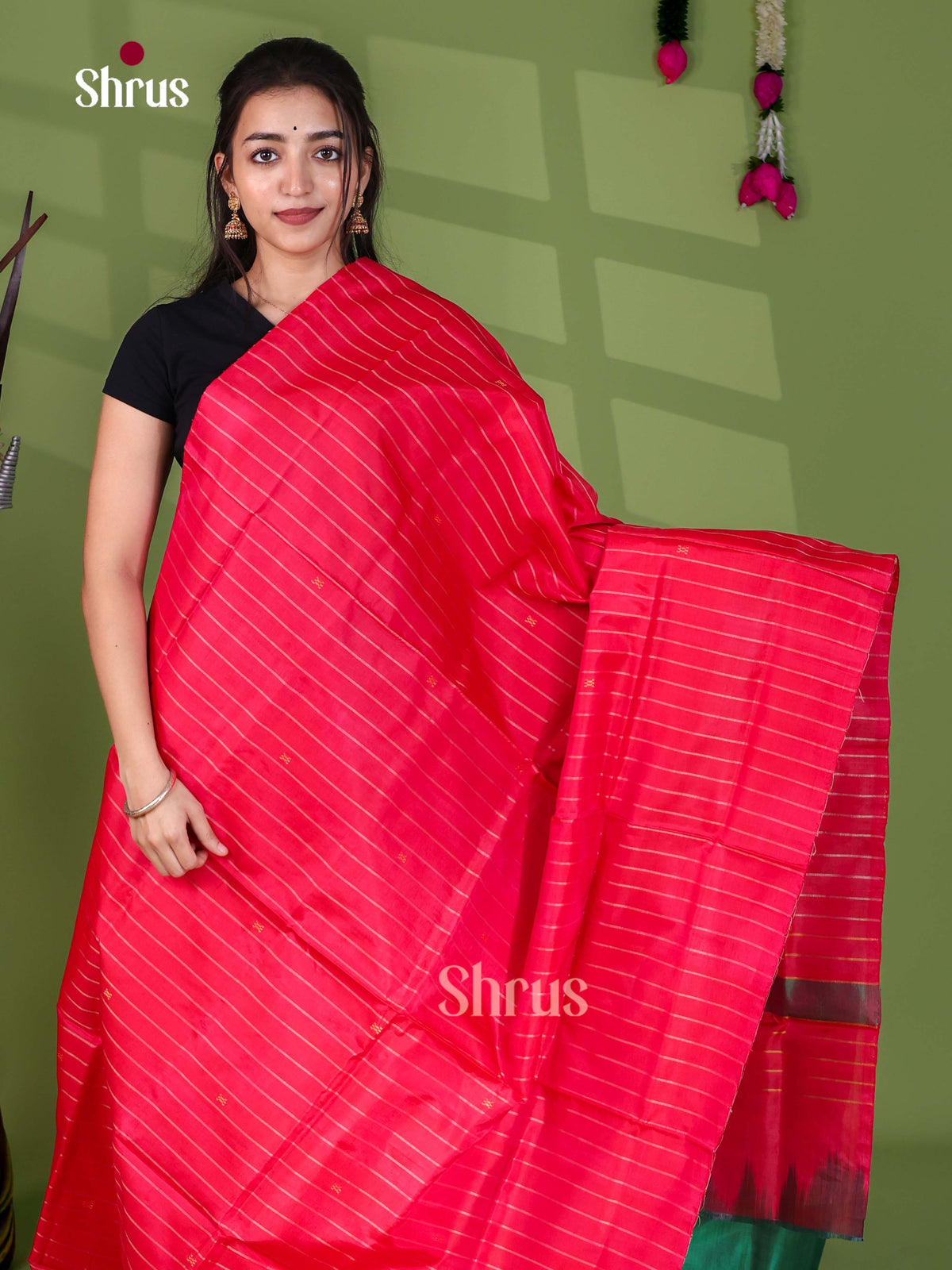 Banana Pith Saree - EJ05342