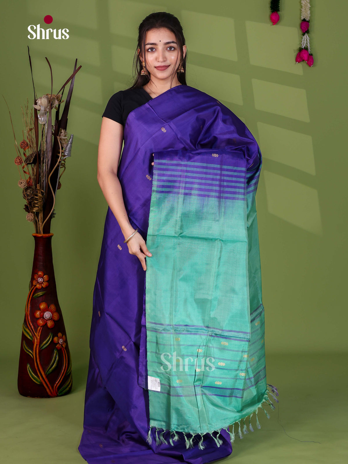 Banana Pith Saree - EJ05345