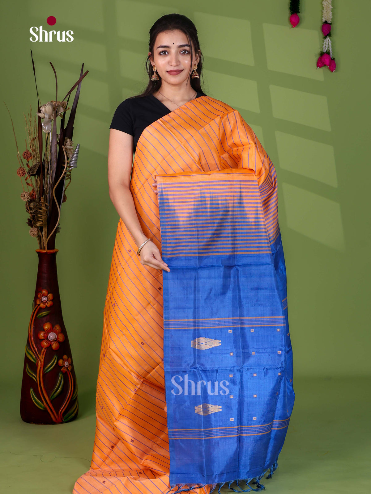 Banana Pith Saree - EJ05348