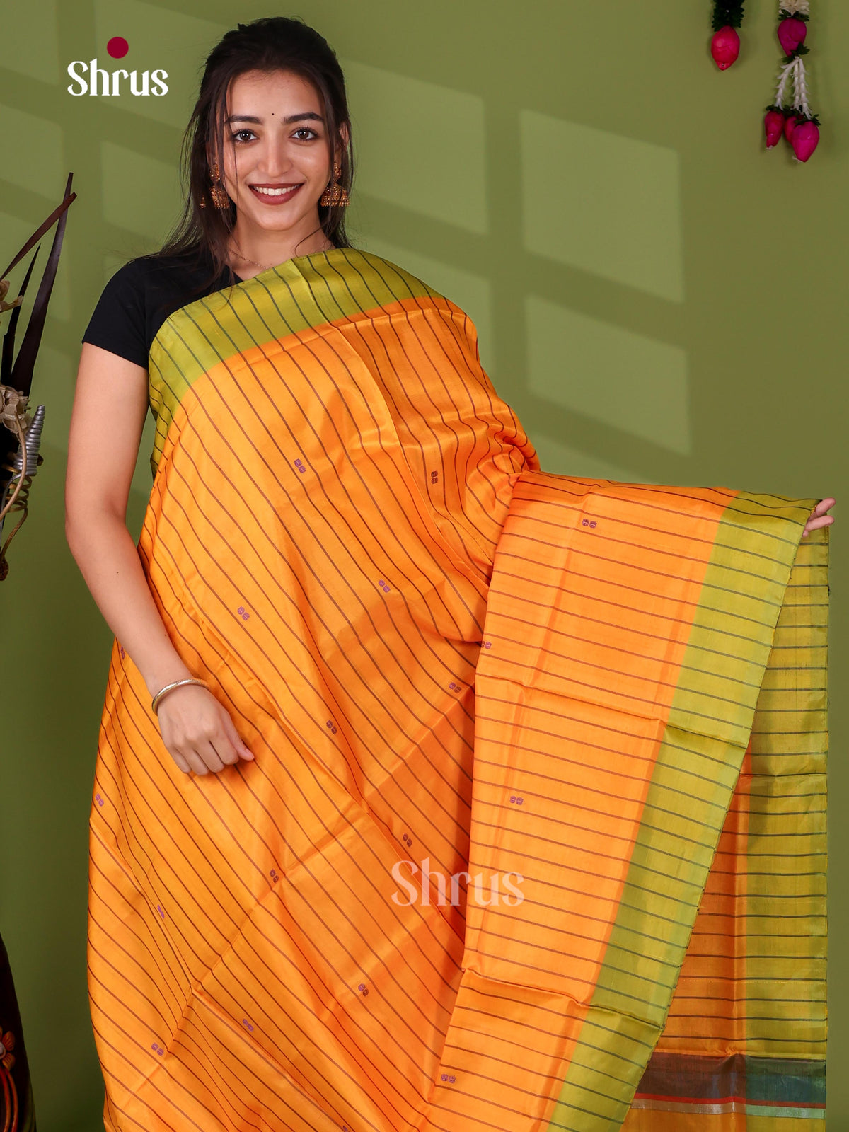 Banana Pith Saree - EJ05349