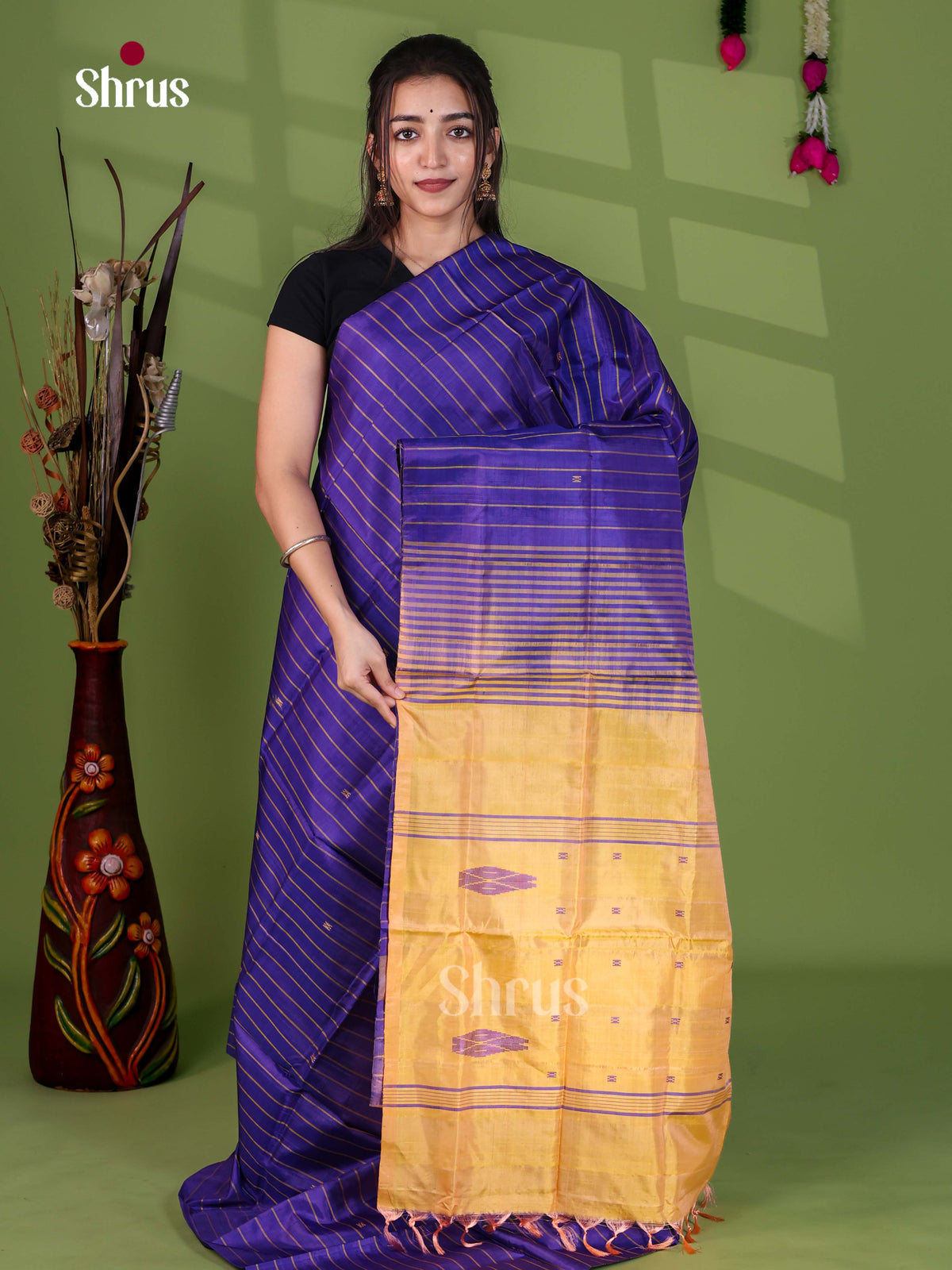 Banana Pith Saree - EJ05352