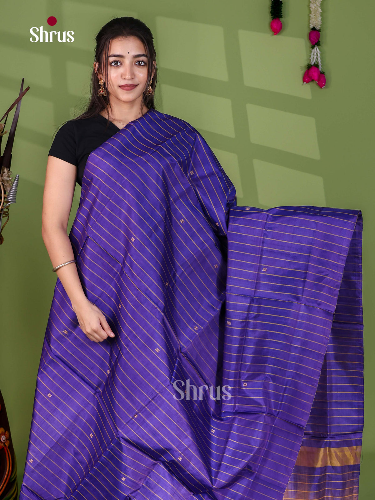 Banana Pith Saree - EJ05352