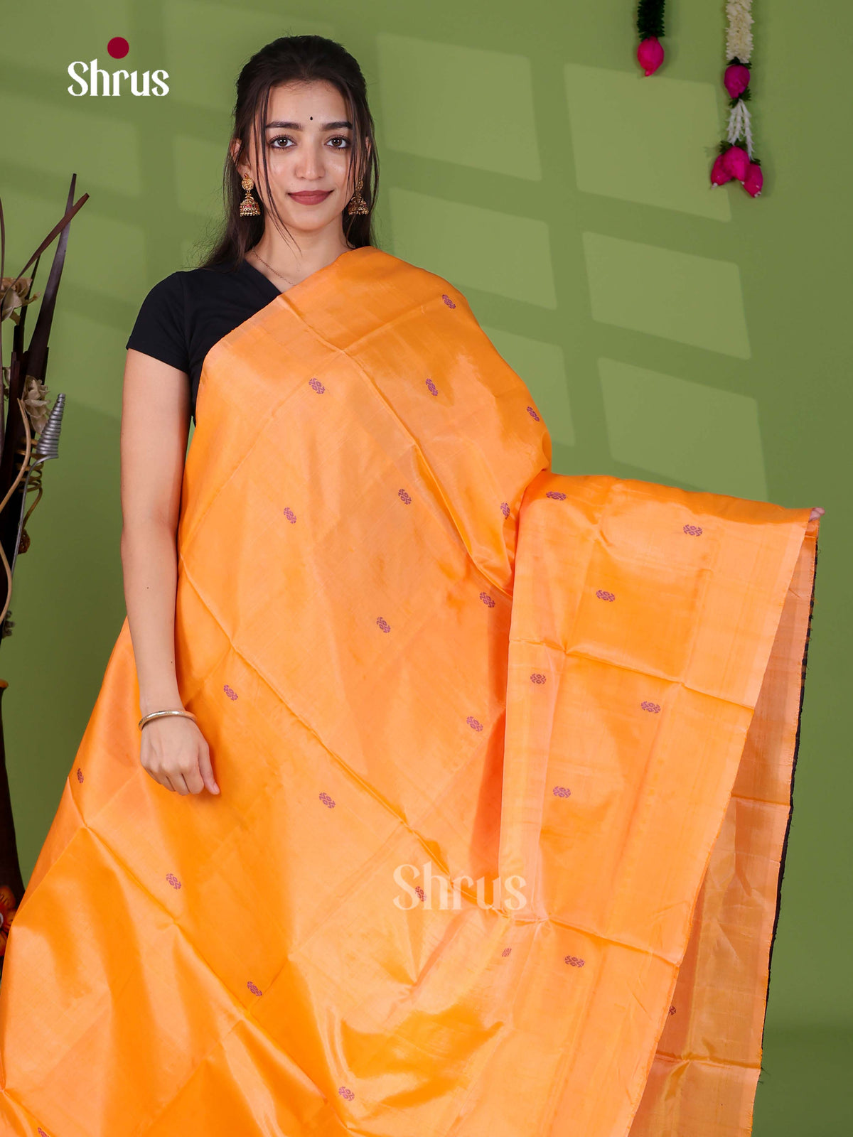 Banana Pith Saree - EJ05356