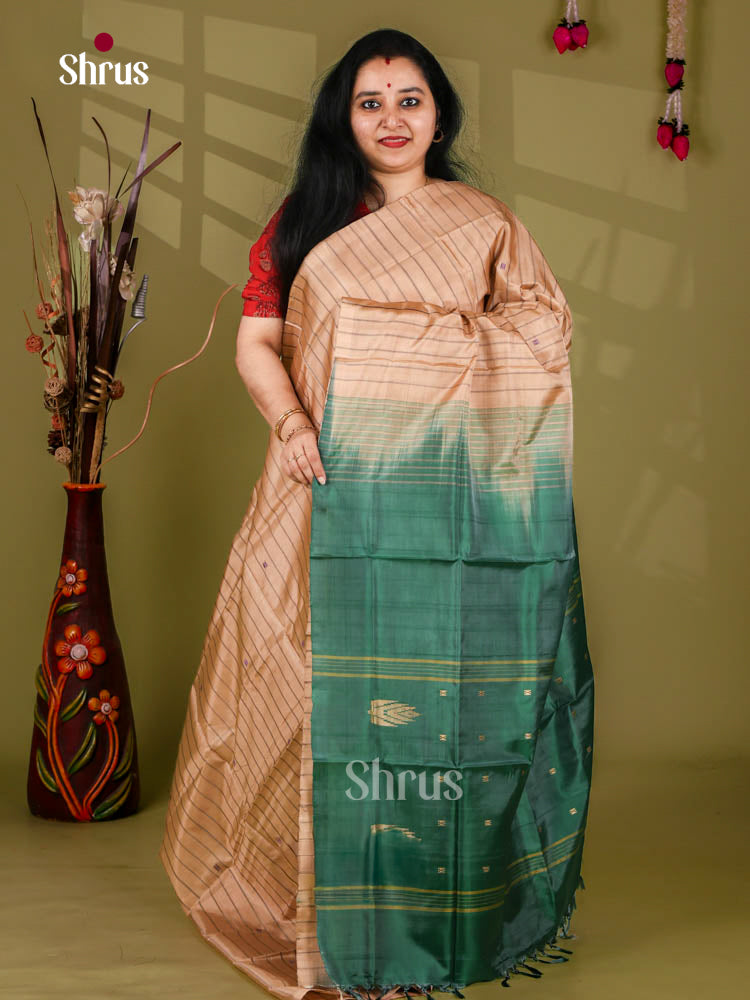 Banana Pith Saree - EJ05358