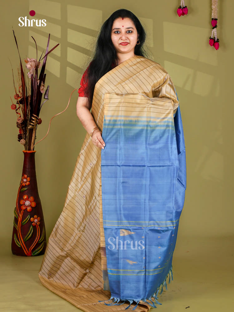 Banana Pith Saree - EJ05360