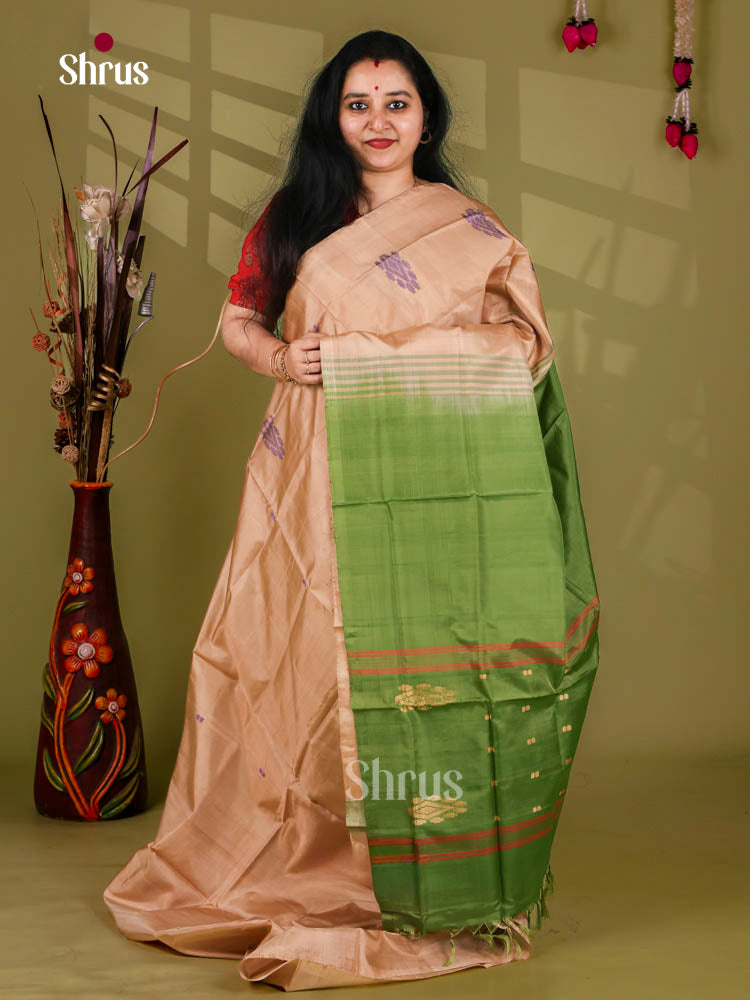 Banana Pith Saree - EJ05361