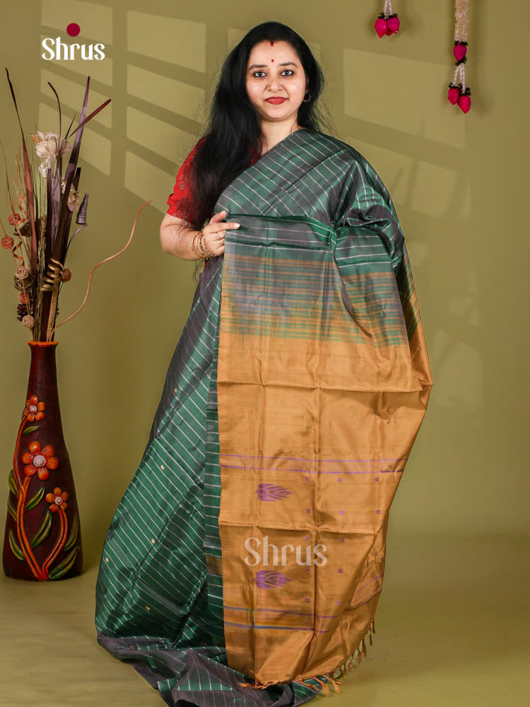 Banana Pith Saree - EJ05362