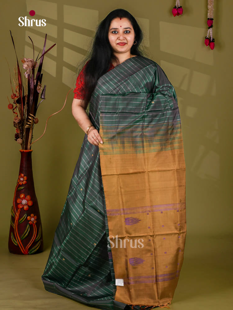 Banana Pith Saree - EJ05364