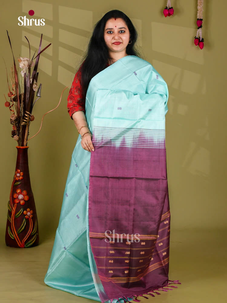Banana Pith Saree - EJ05370