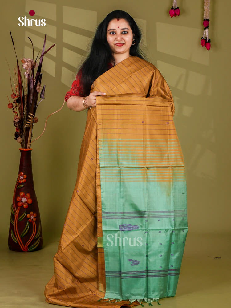Banana Pith Saree - EJ05393