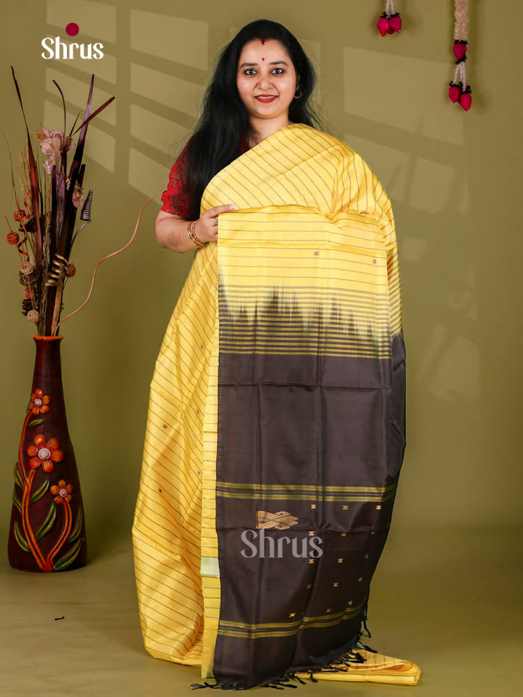 Banana Pith Saree - EJ05399