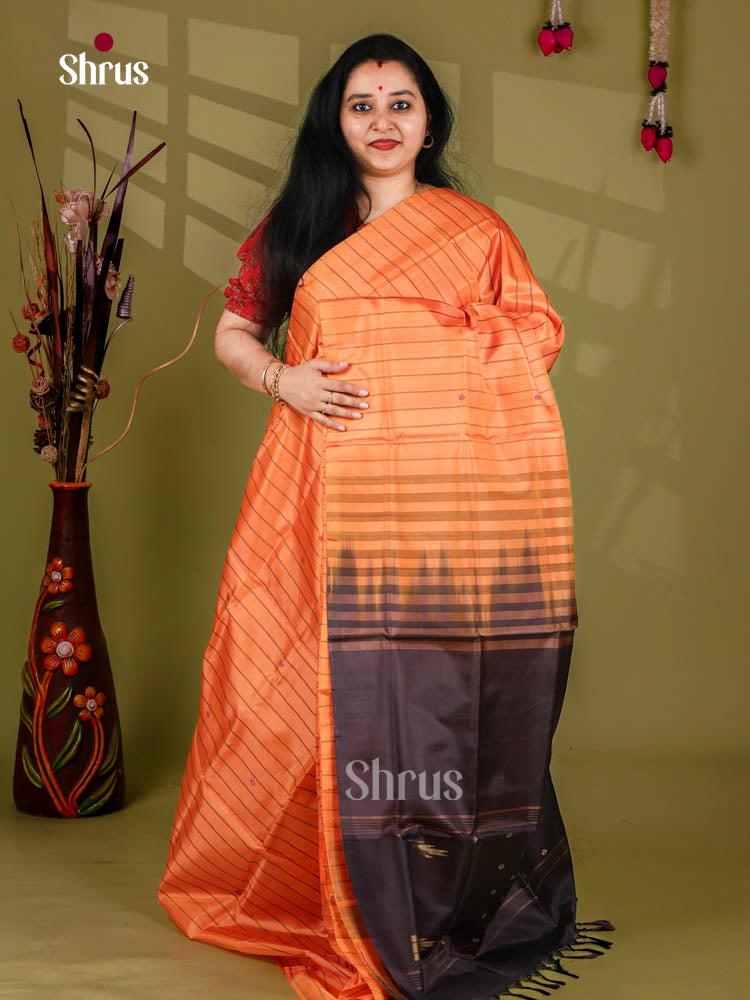 Banana Pith Saree - EJ05409
