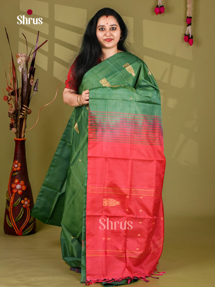 Banana Pith Saree - EJ05410