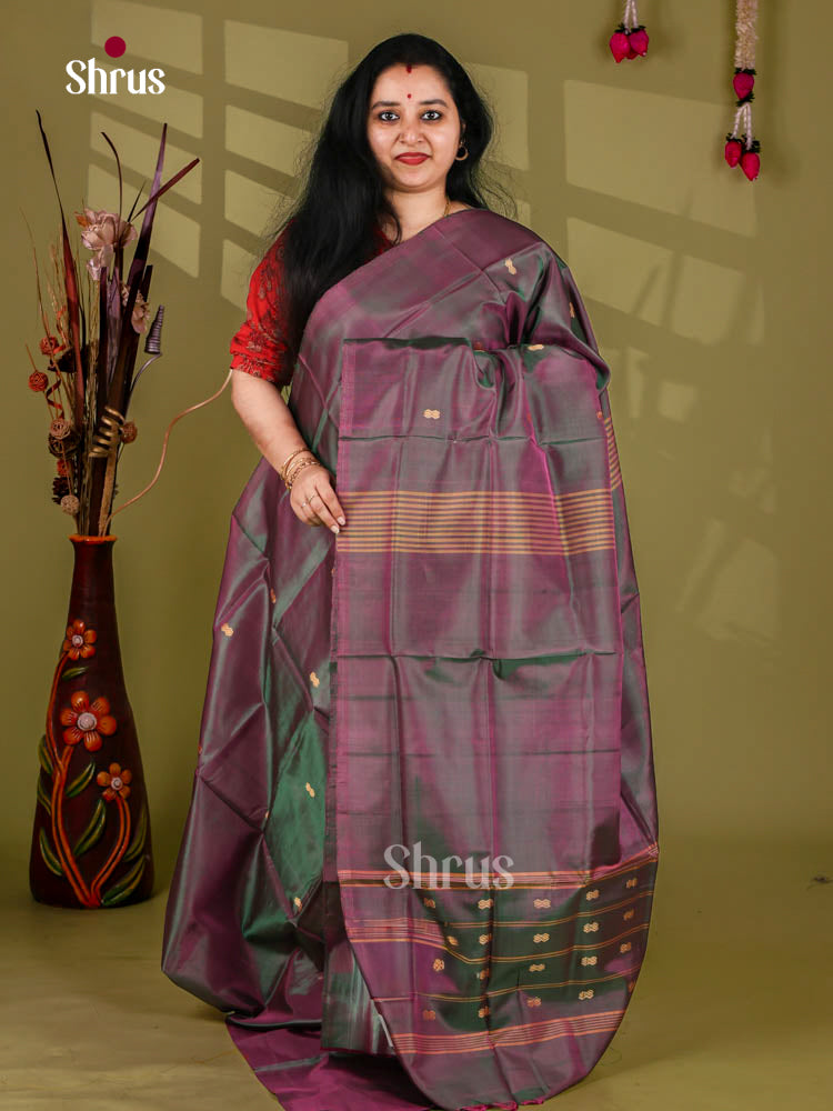 Banana Pith Saree - EJ05417