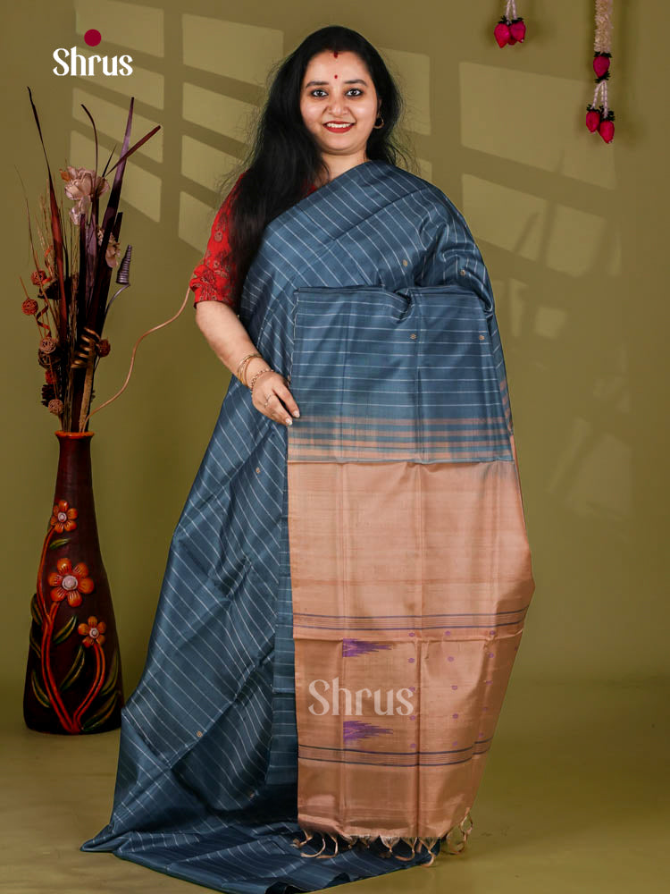 Banana Pith Saree - EJ05426