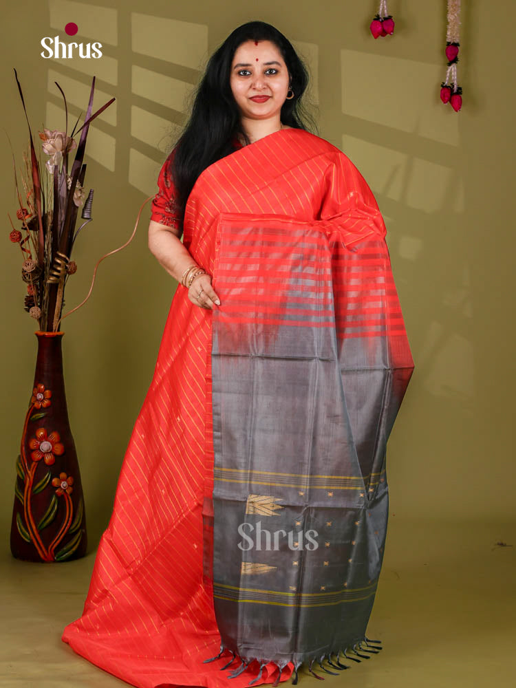 Banana Pith Saree - EJ05433