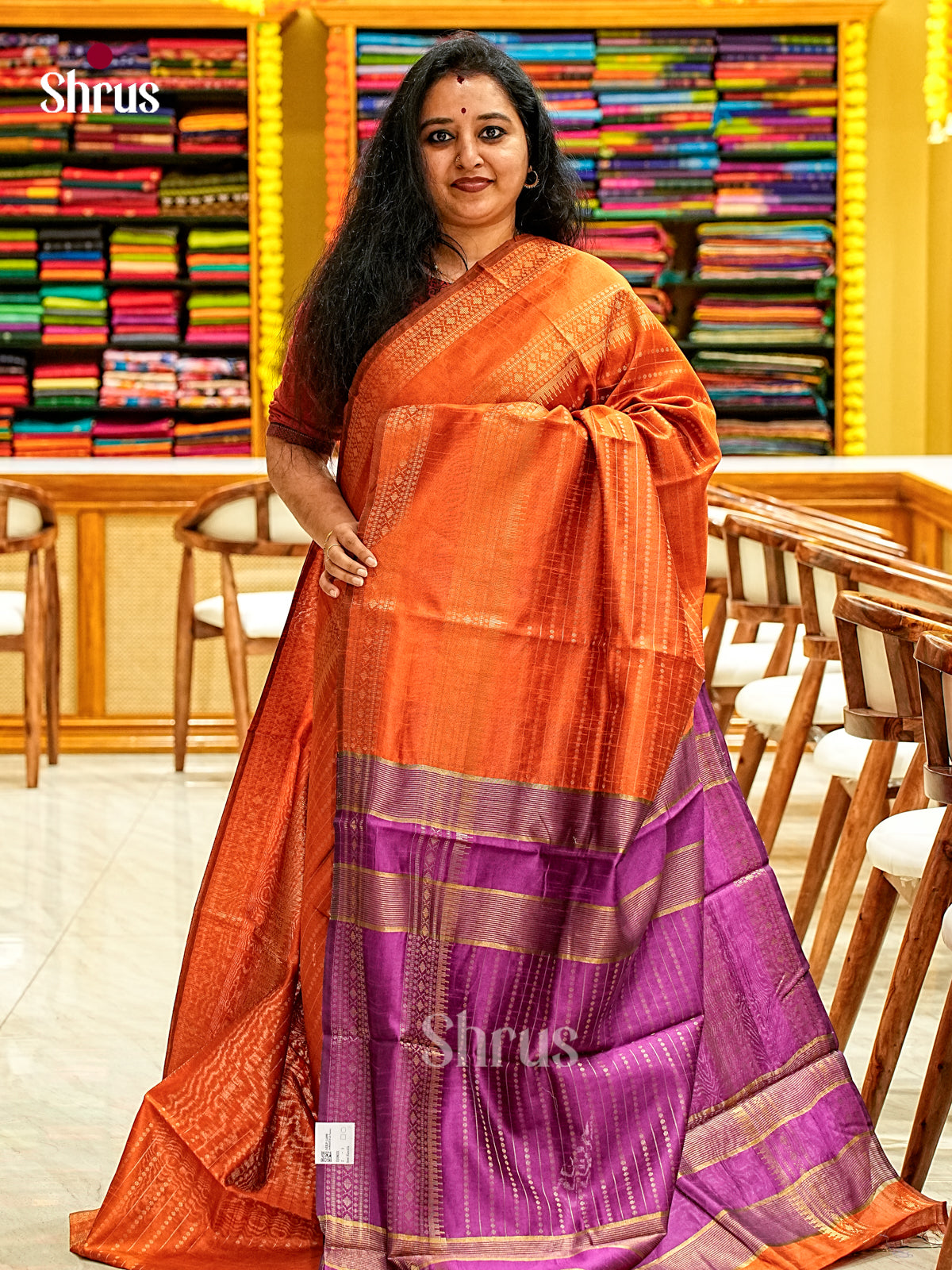 Semi Rawsilk Saree - EJ08031