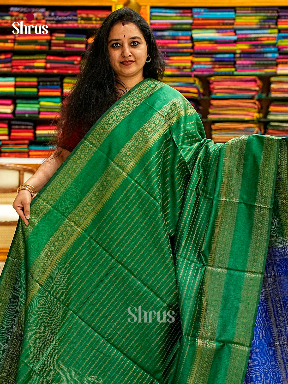 Semi Rawsilk Saree - EJ08037