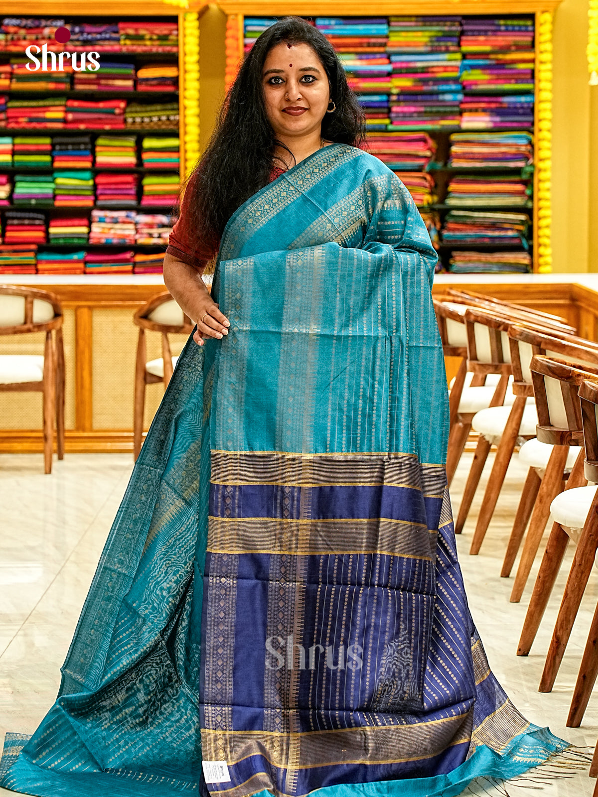 Semi Rawsilk Saree - EJ08039