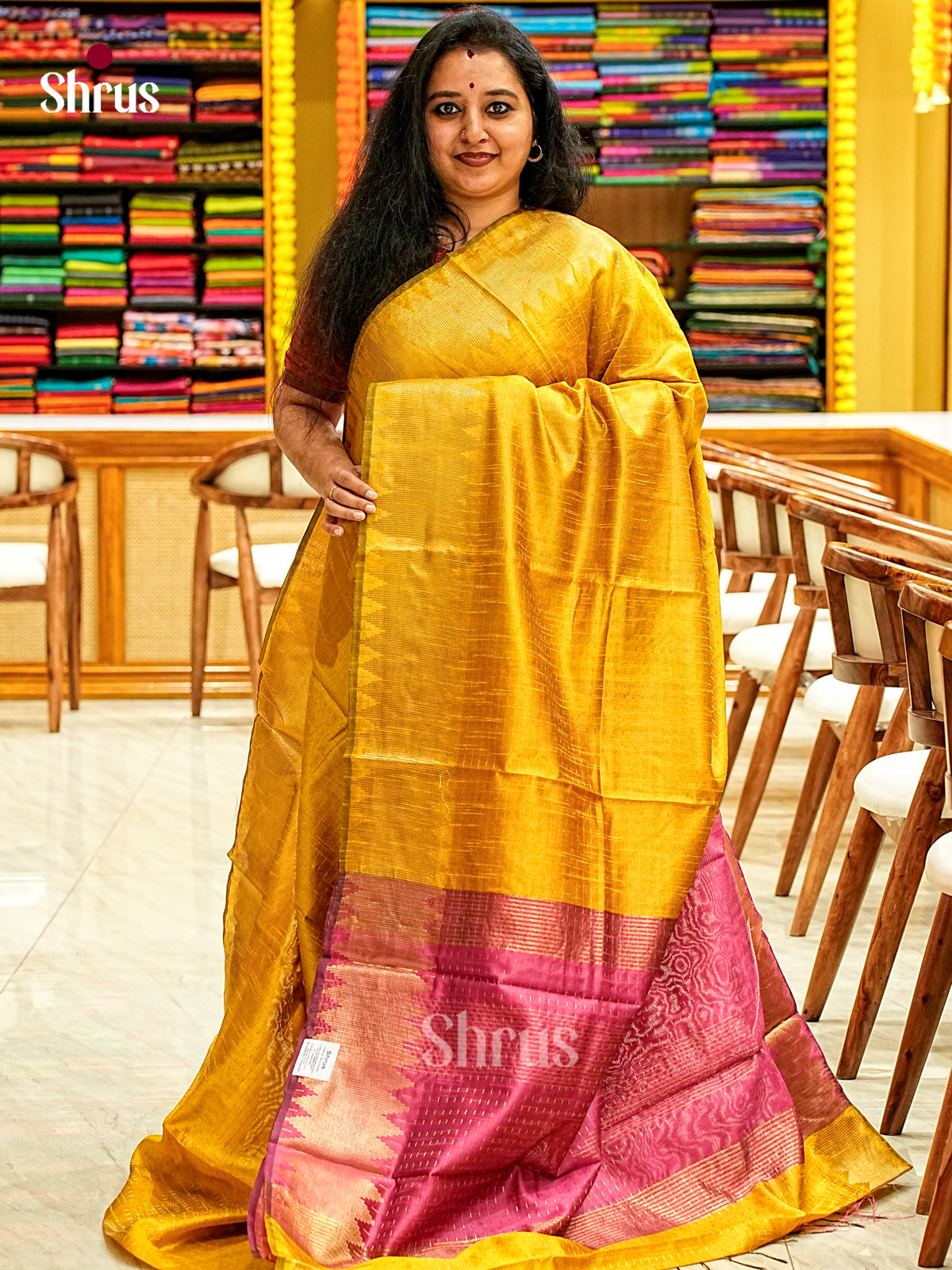 Semi Rawsilk Saree - EJ08175
