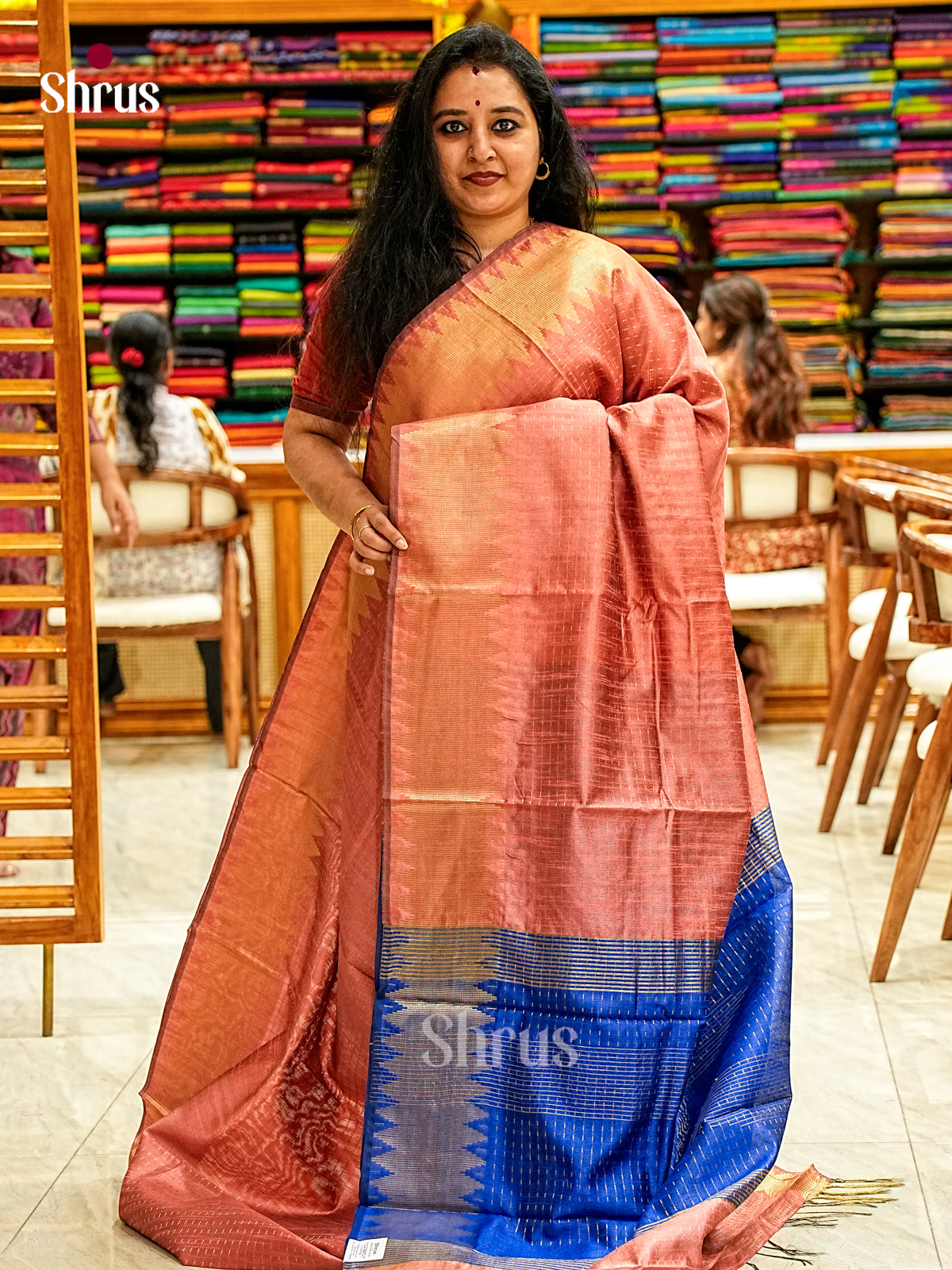 Semi Rawsilk Saree - EJ08187