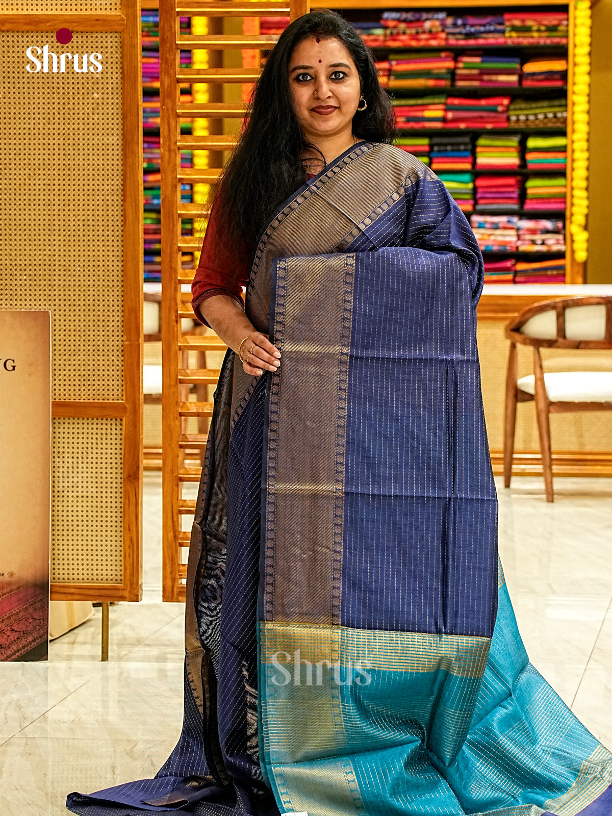 Semi Rawsilk Saree - EJ08212