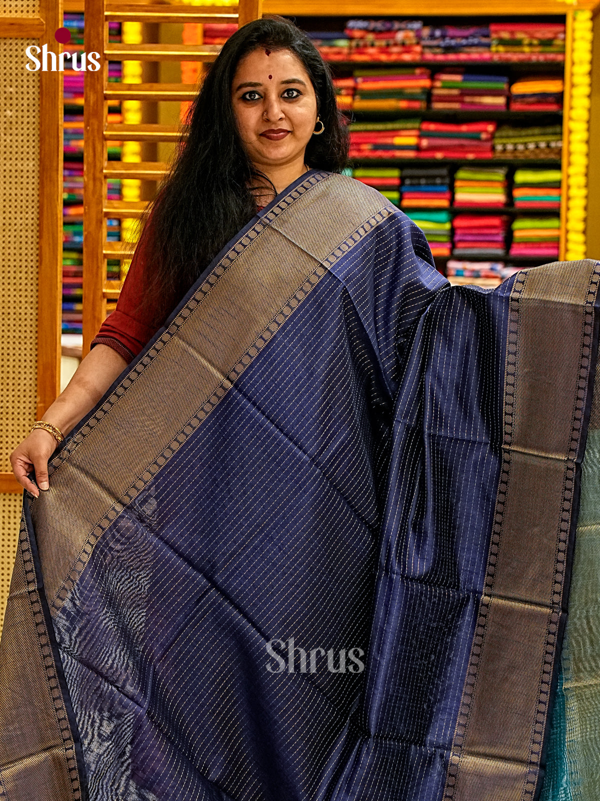 Semi Rawsilk Saree - EJ08212