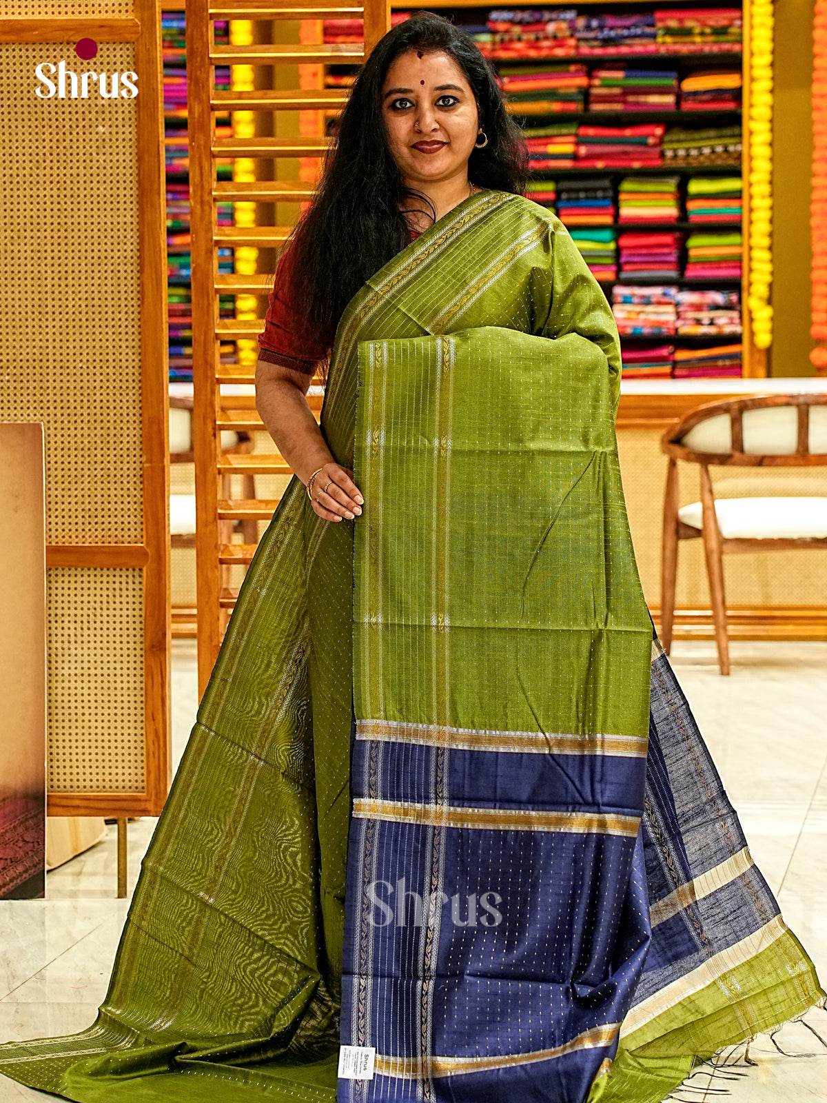 Semi Rawsilk Saree - EJ08242