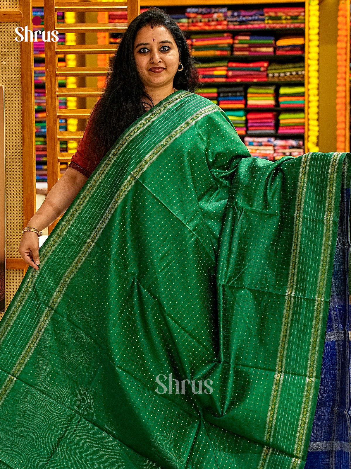 Semi Rawsilk Saree - EJ08243