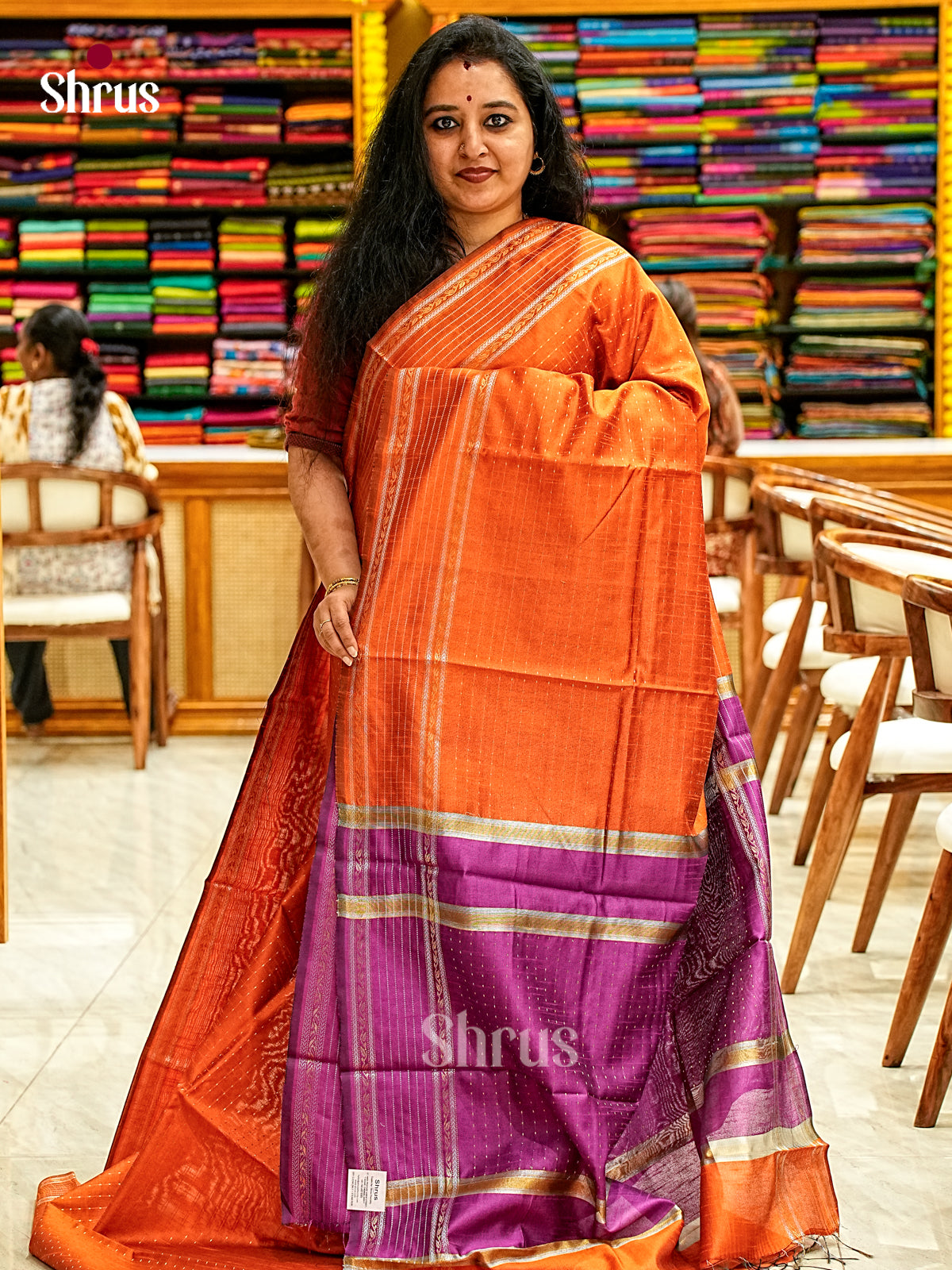 Semi Rawsilk Saree - EJ08244
