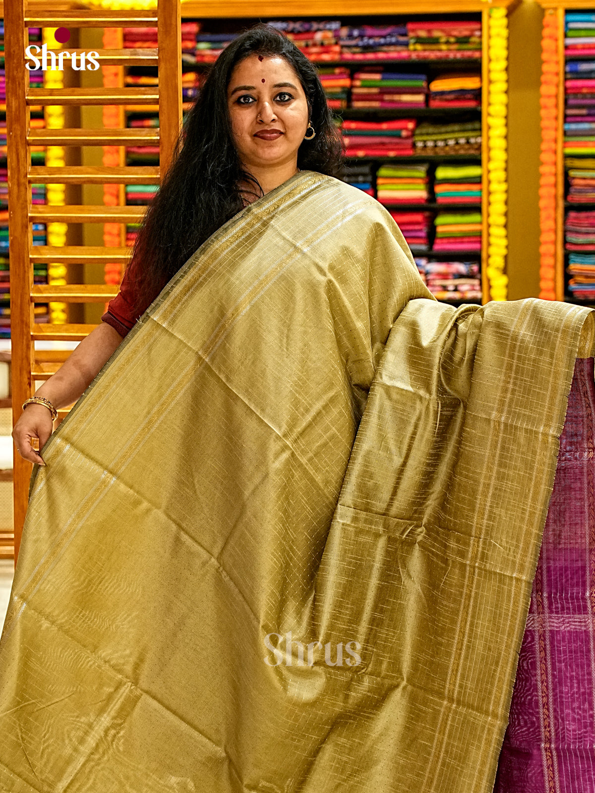Semi Rawsilk Saree - EJ08247
