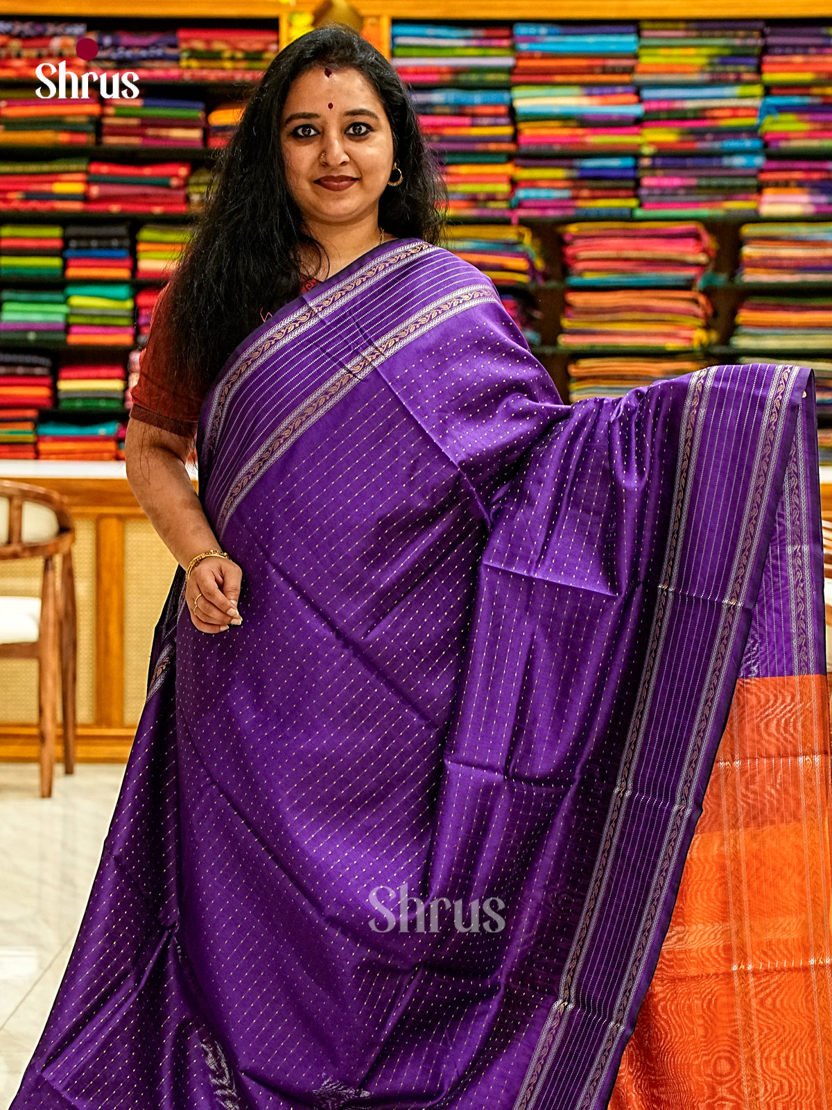 Semi Rawsilk Saree - EJ08249