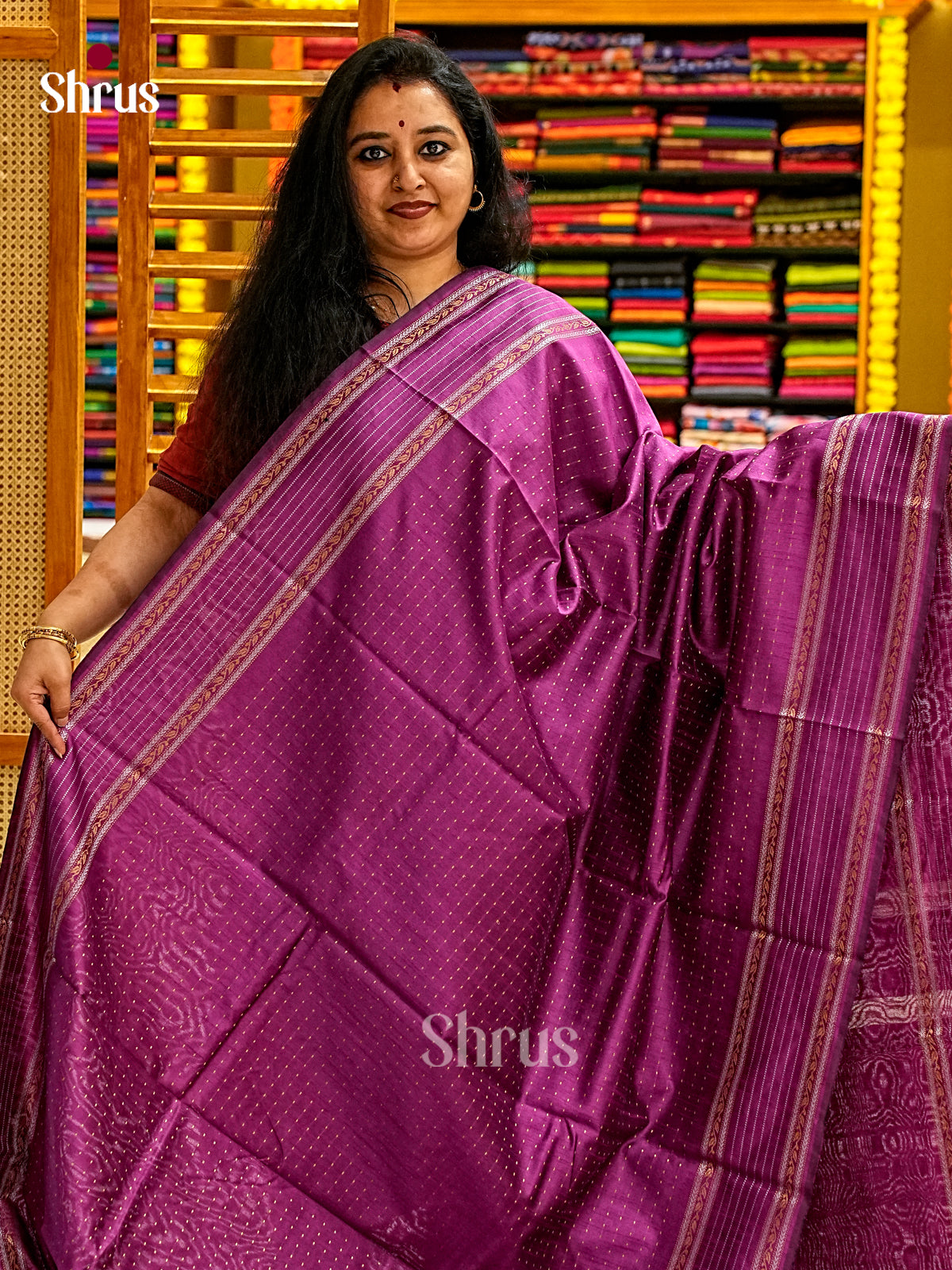 Semi Rawsilk Saree - EJ08257
