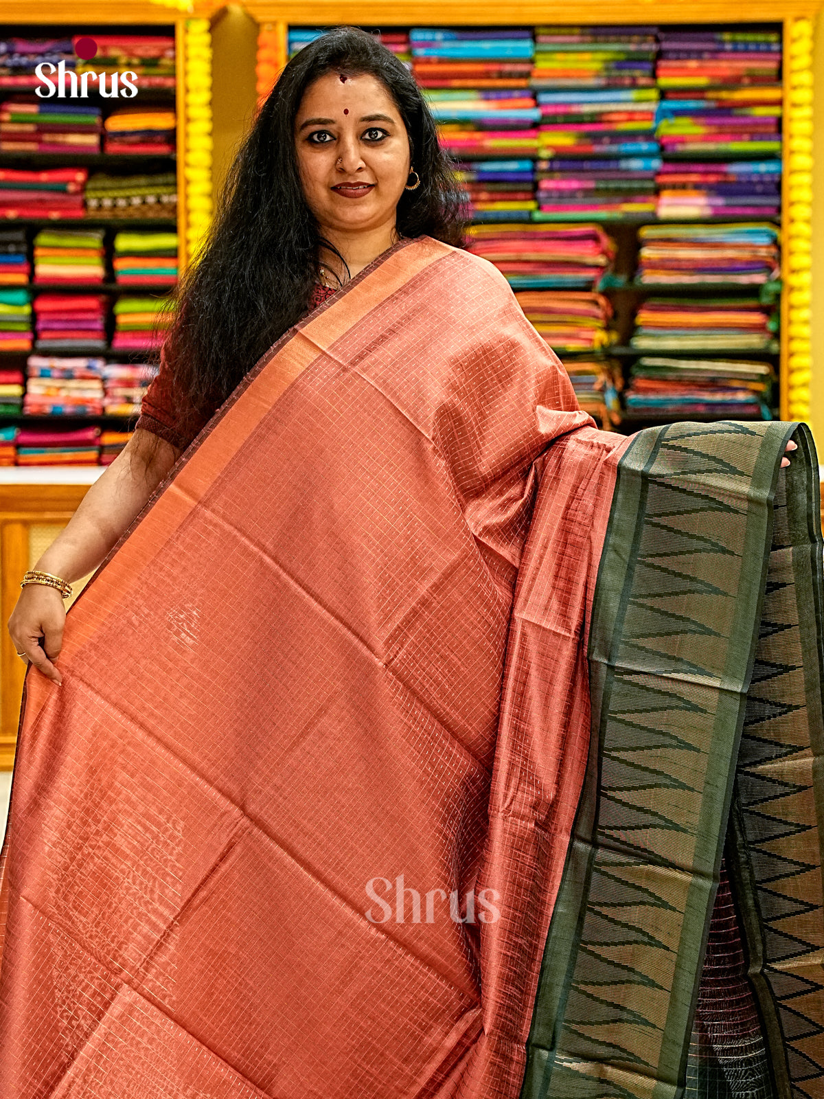 Semi Rawsilk Saree - EJ08258